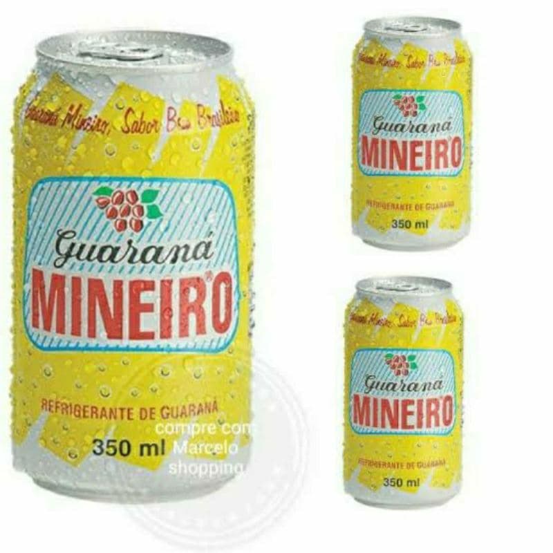 kit 6 Guaraná Mineiro 350ml de Uberlândia MG.