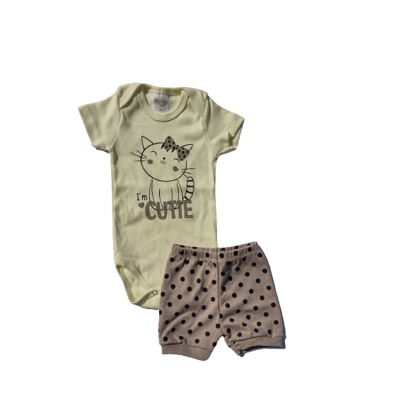 Conjunto Body de Menina M/C P M G GG