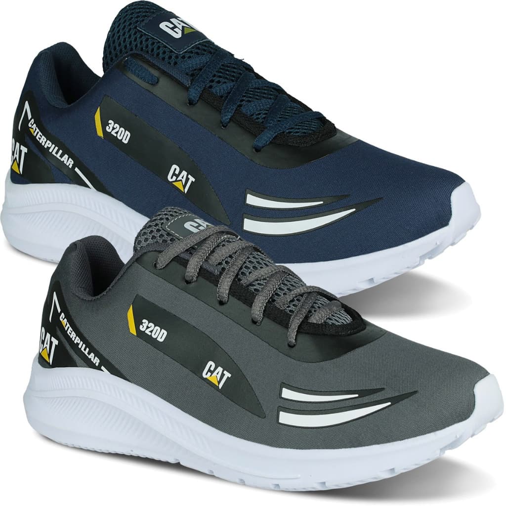 Kit 2 Tênis Masculino 320d Academia Caminhada Corrida Super Leve Macio Loja Easy