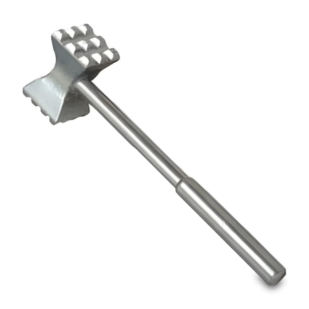 Martelo Para Amaciar Carne Batedor Amaciador De Carne Alumínio Inteiriço Utensilio 21 Cm Catuaí