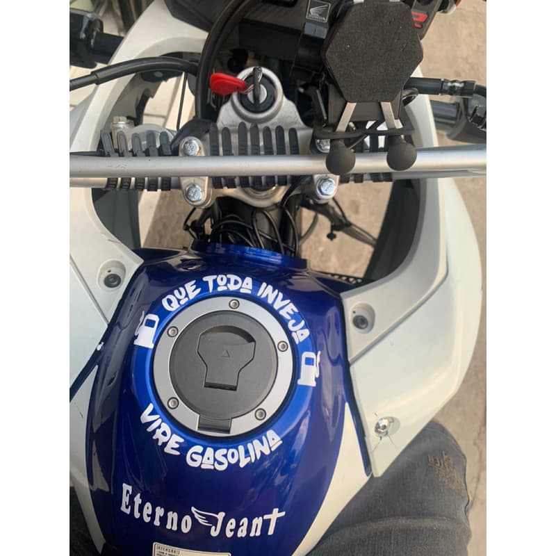adesivo que toda inveja vire gasolina Para tanque de motos adesivo holografico que toda inveja vire gasolina
