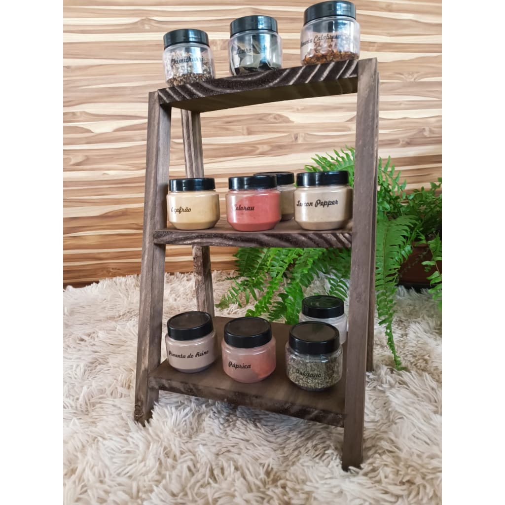 Mesinha rústica Organizadora para mesa Decoração festa Mesinha de madeira pinus Decoração banheiro