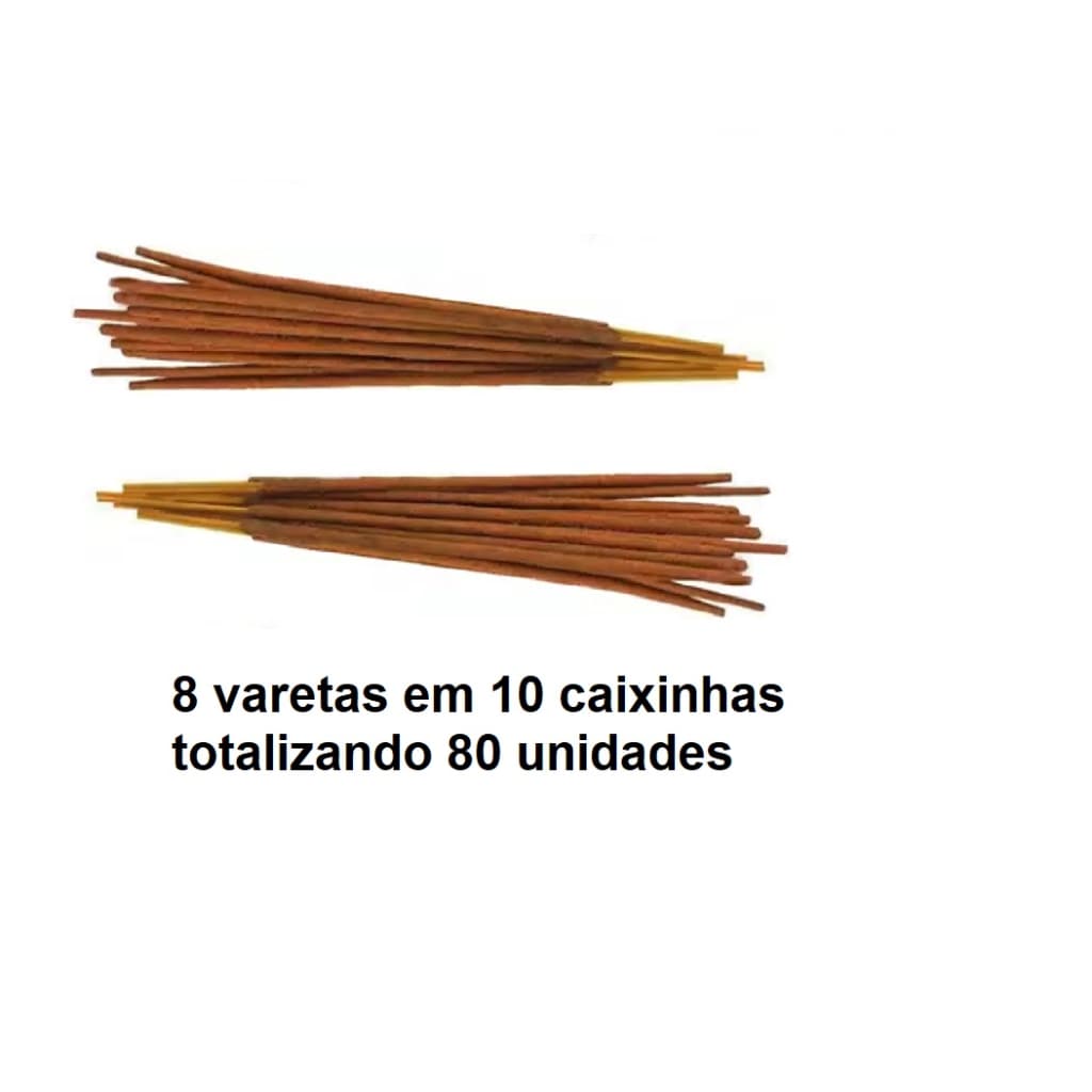 Incenso Blend 10 caixas  com 8 Varetas Aroma