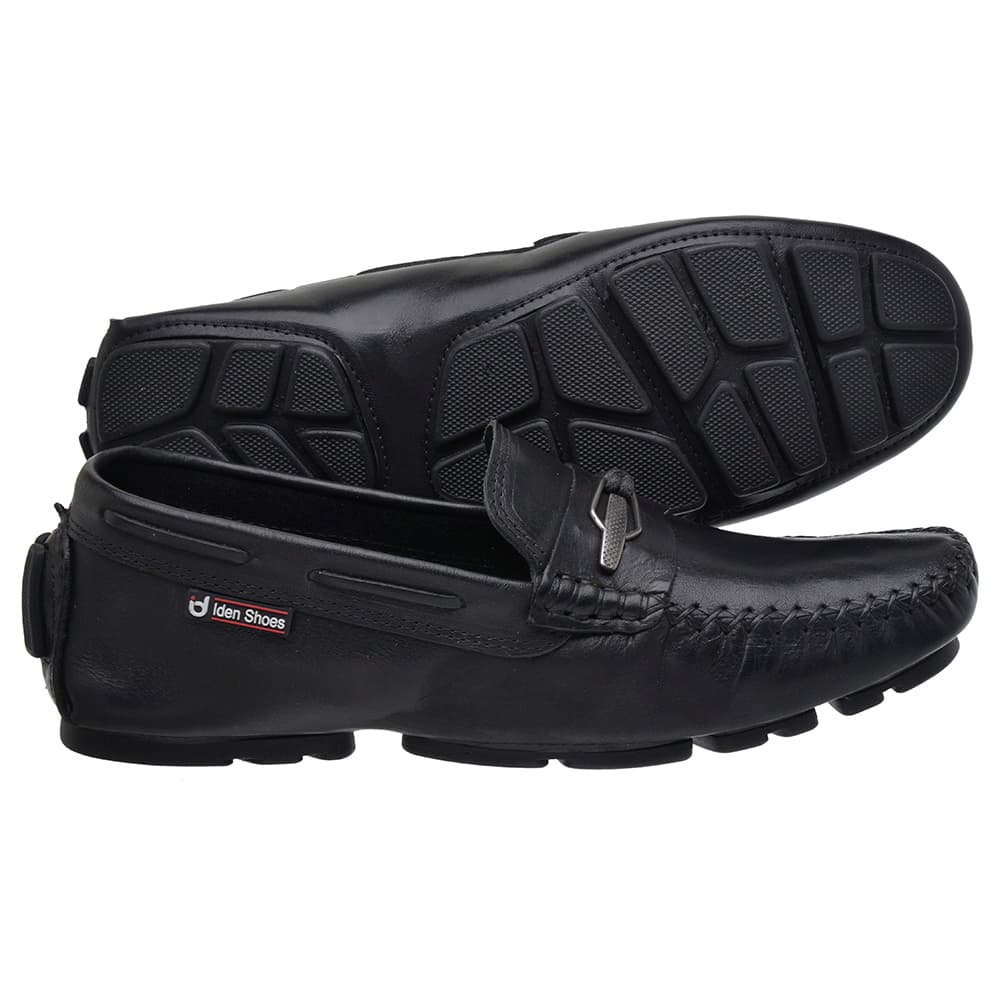 Drive Masculino Couro Legítimo Preto