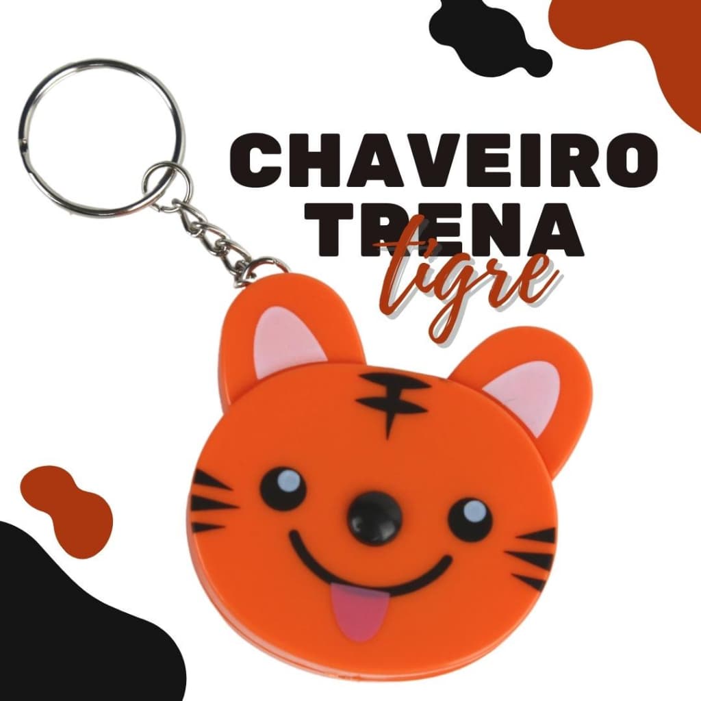 Fita Métrica de Bichinhos - Trena 1,5m TIGRE - Kaftor