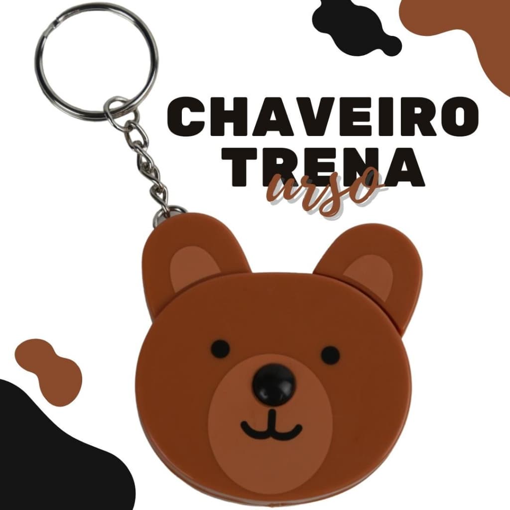 Fita Métrica de Bichinhos - Trena 1,5m URSO - Kaftor