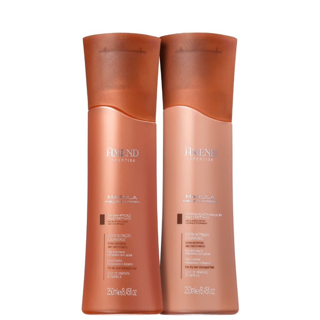 AMEND KIT EXPERTISE MARULA FABULOUS NUTRITION SHAMPOO E CONDICIONADOR