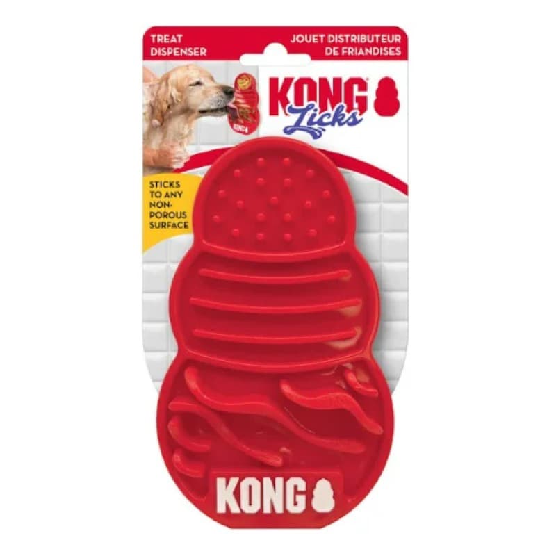 Kong Licks Tapete de Lamber Pet Com Ventosa
