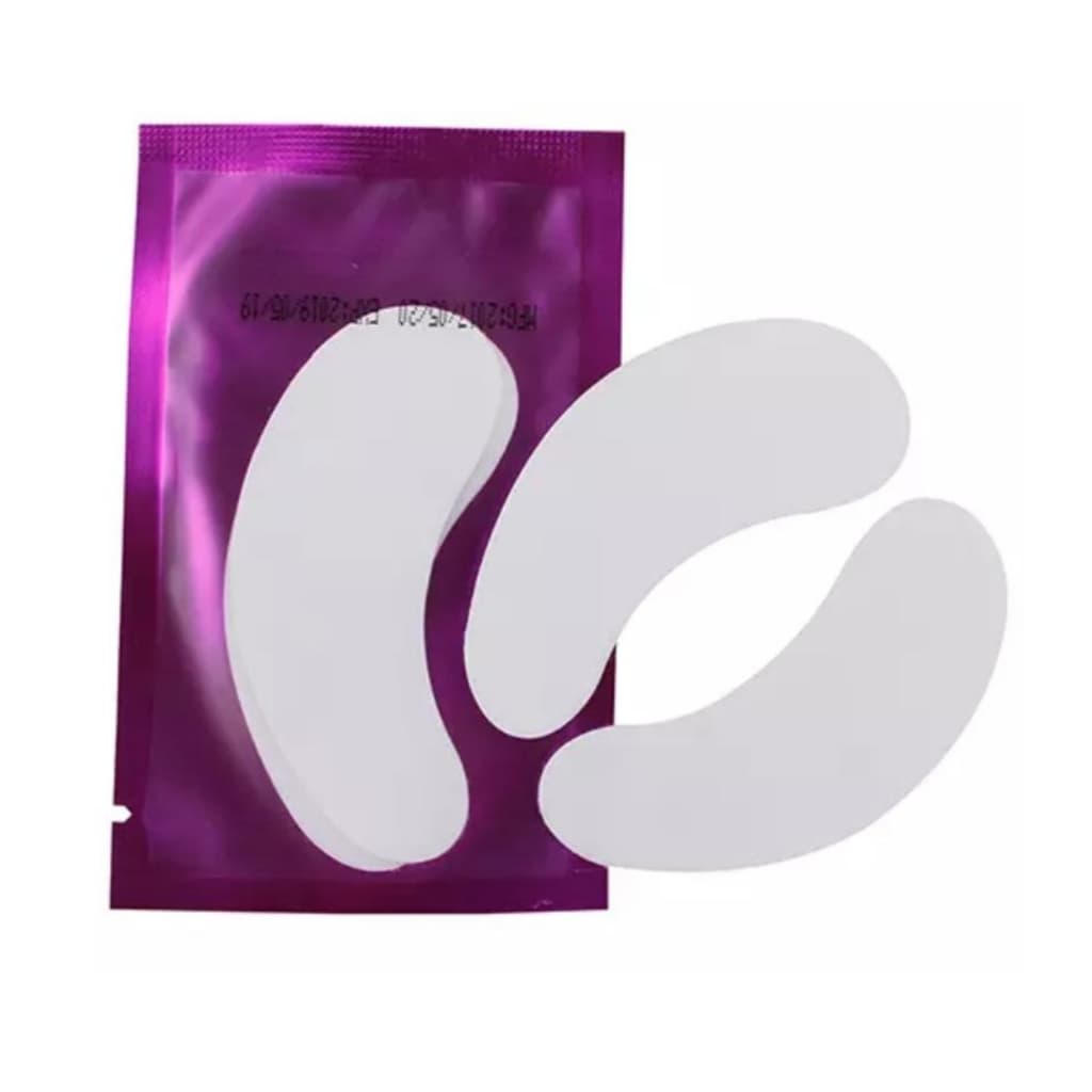 10 Pares De Patch Gel Para Alongamento De Cílios
