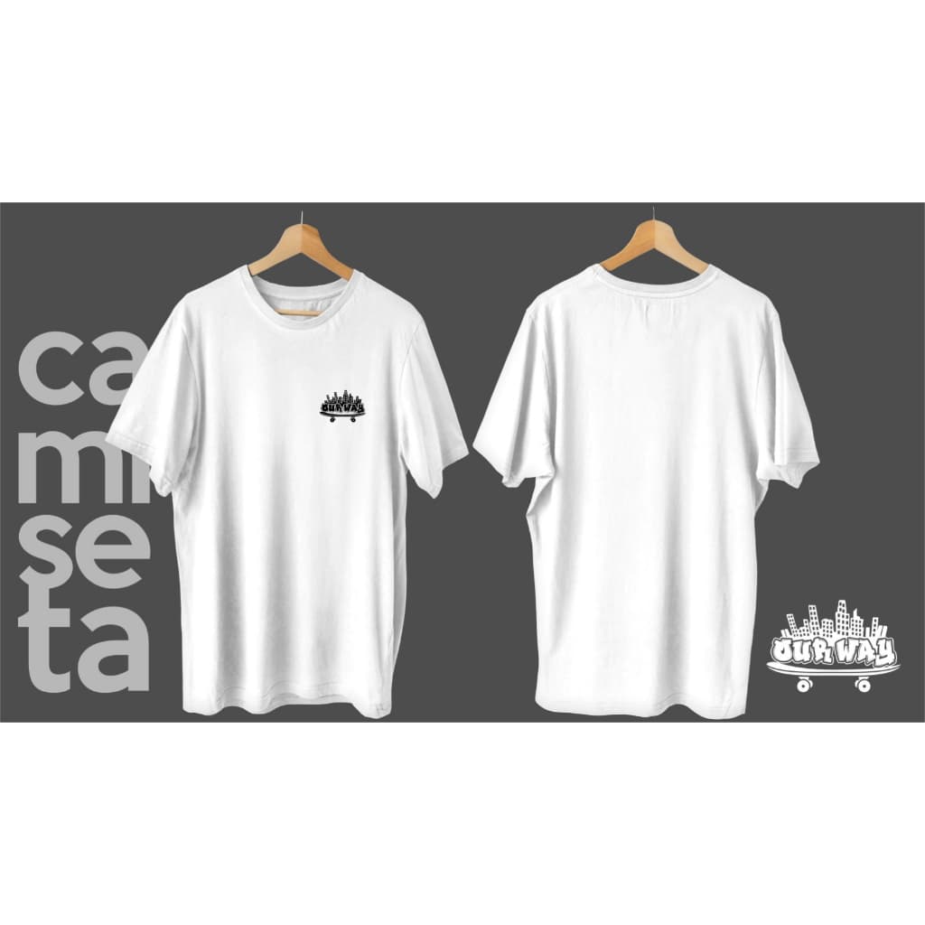 Camiseta Basic Our Way Streetwear Skate Masculina - Envio Imediato