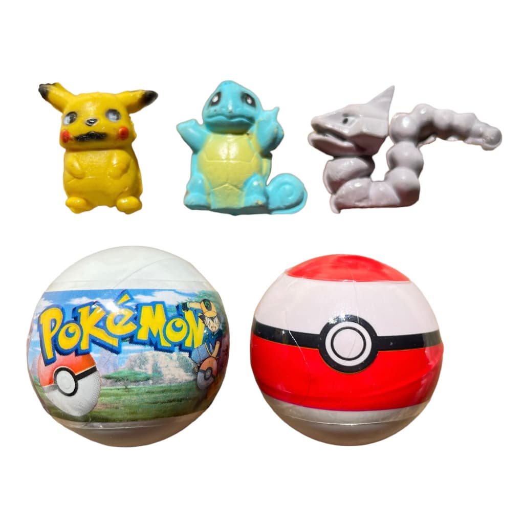 50/100 UN Brinquedo Pokémon GO na Pokebola. Ideal para Lembrancinhas de Festas Pokémon. Produto Novo e Lacrado.