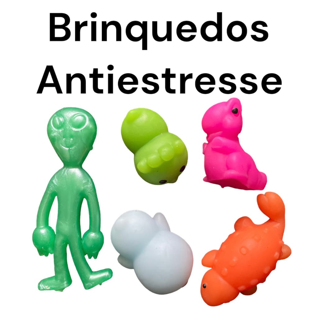 3/15 UN Squishys Antiestresse. Bichinhos de apertar. Brinquedo de descompressão.