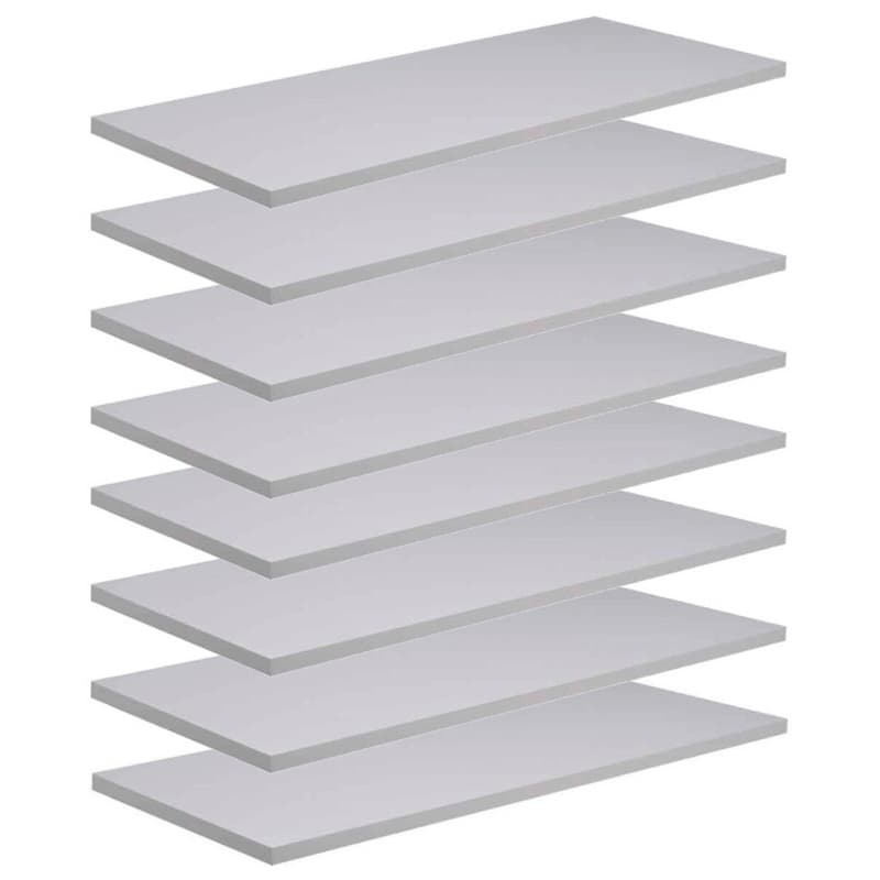 kit 9 Prateleiras 70x15 na cor branca fosco 100%MDF Com Suporte invisível