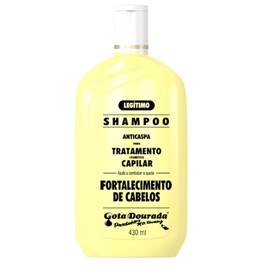 Shampoo Gota Dourada Fortalecimento 430Ml Tratamento Capilar