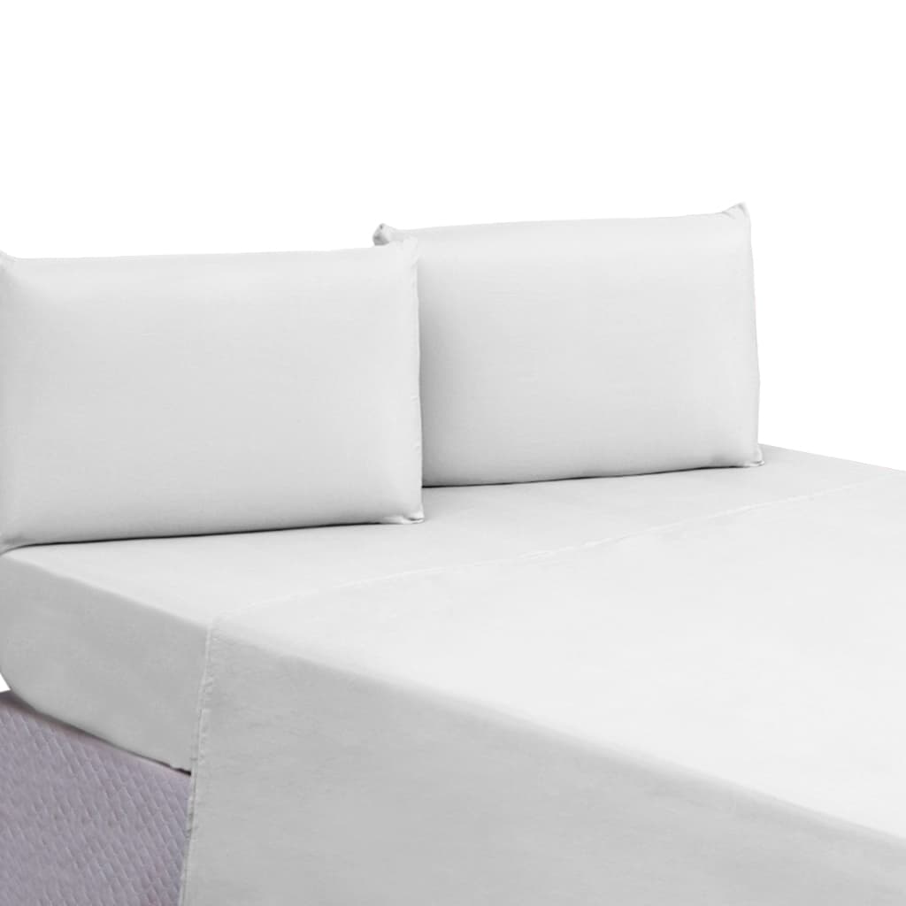 JOGO DE LENÇOL PARA CAMA KING 4 PEÇAS PERCAL 200 FIOS COM ELASTICO