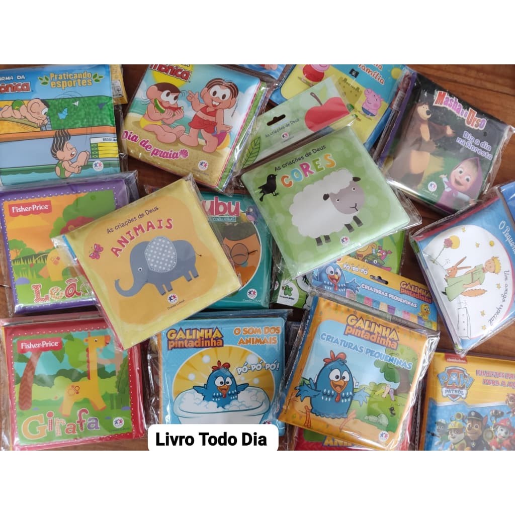 Sadão de Livros de Banho para bebês com apito-Ciranda Cultural