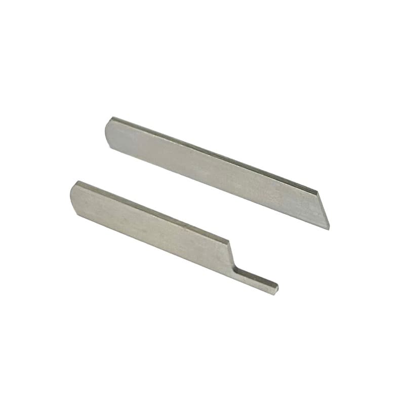 02 Facas (1 Par) Superior E Inferior Overlock Verdinha Sequinha GN1
