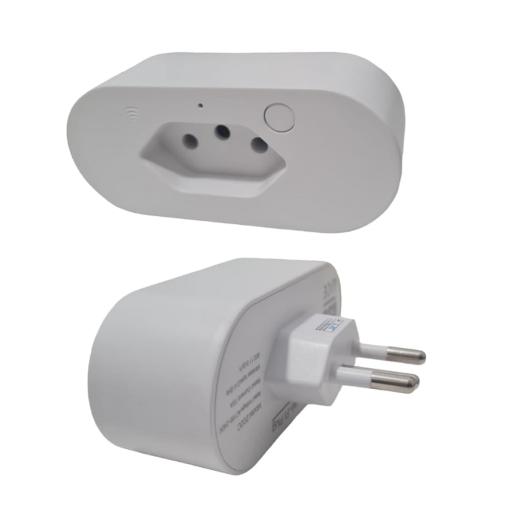 Tomada Inteligente Wifi 16a Consumo Energia Alexa Google App