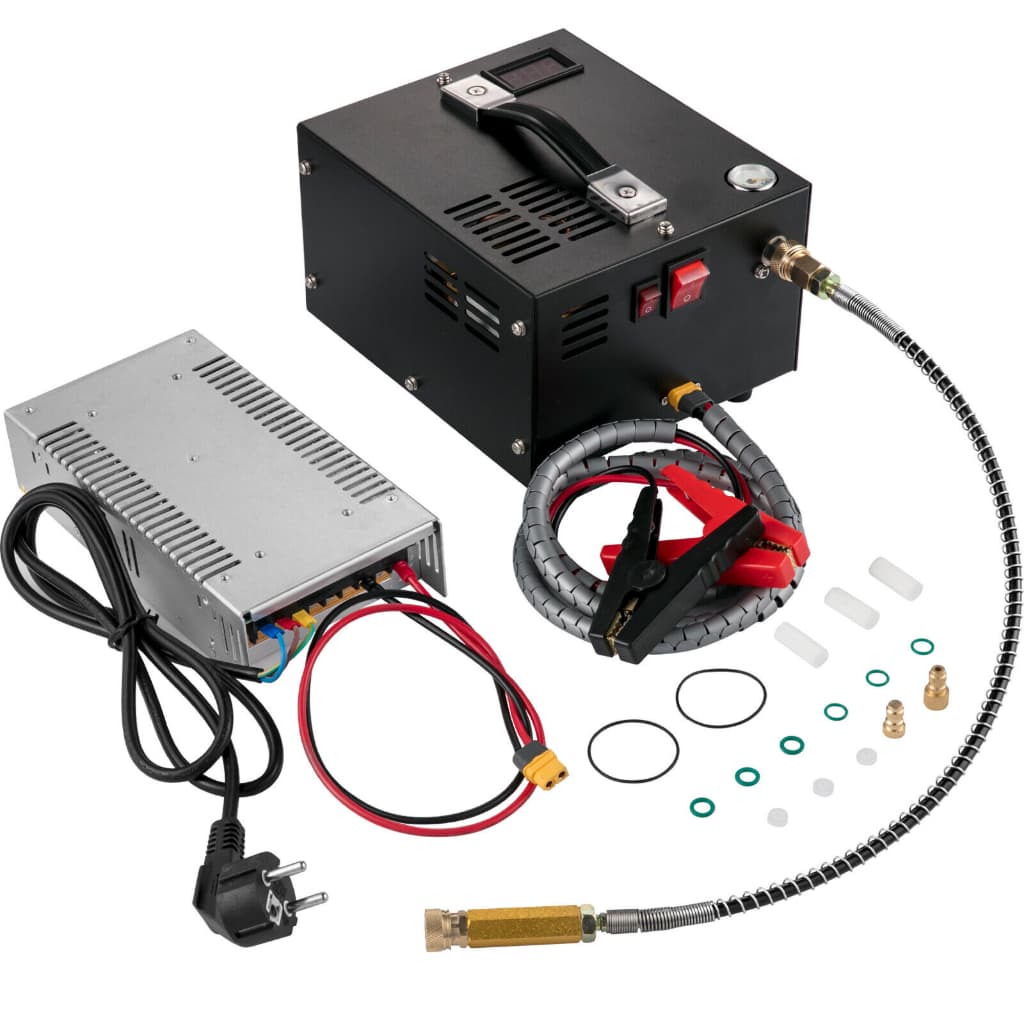 Compressor Bomba Eletrica Pcp 12v/110v/220v 300bar/4500psi/30mpa