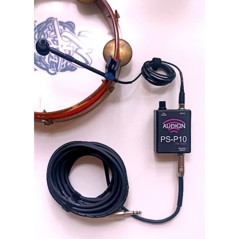 microfone não precisa de Phantom pandeiro tantã rebolo cuíca cajon reco reco