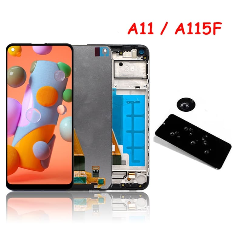 6.4'' Frontal Tela A11 Touch Display Lcd Compativel A115 SM-A115F/DS Nacional Lcd Com Aro Entrega Rápida