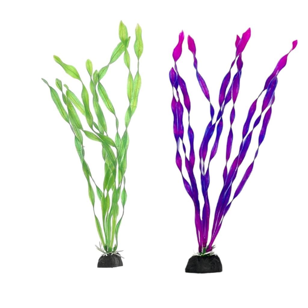 Planta Artificial 30cm Alga 2 peças Para decoração Aquário