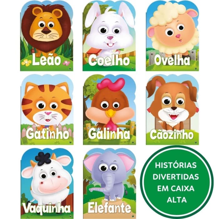 Kit Infantil Olha Quem Sou – Livros Ilustrados para Contar Histórias