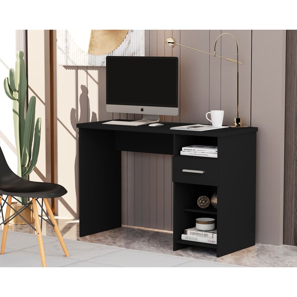 Escrivaninha Duna Wood De Computador - Diversas Cores