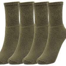 Kit com 5 pares de meia militar Cano longo