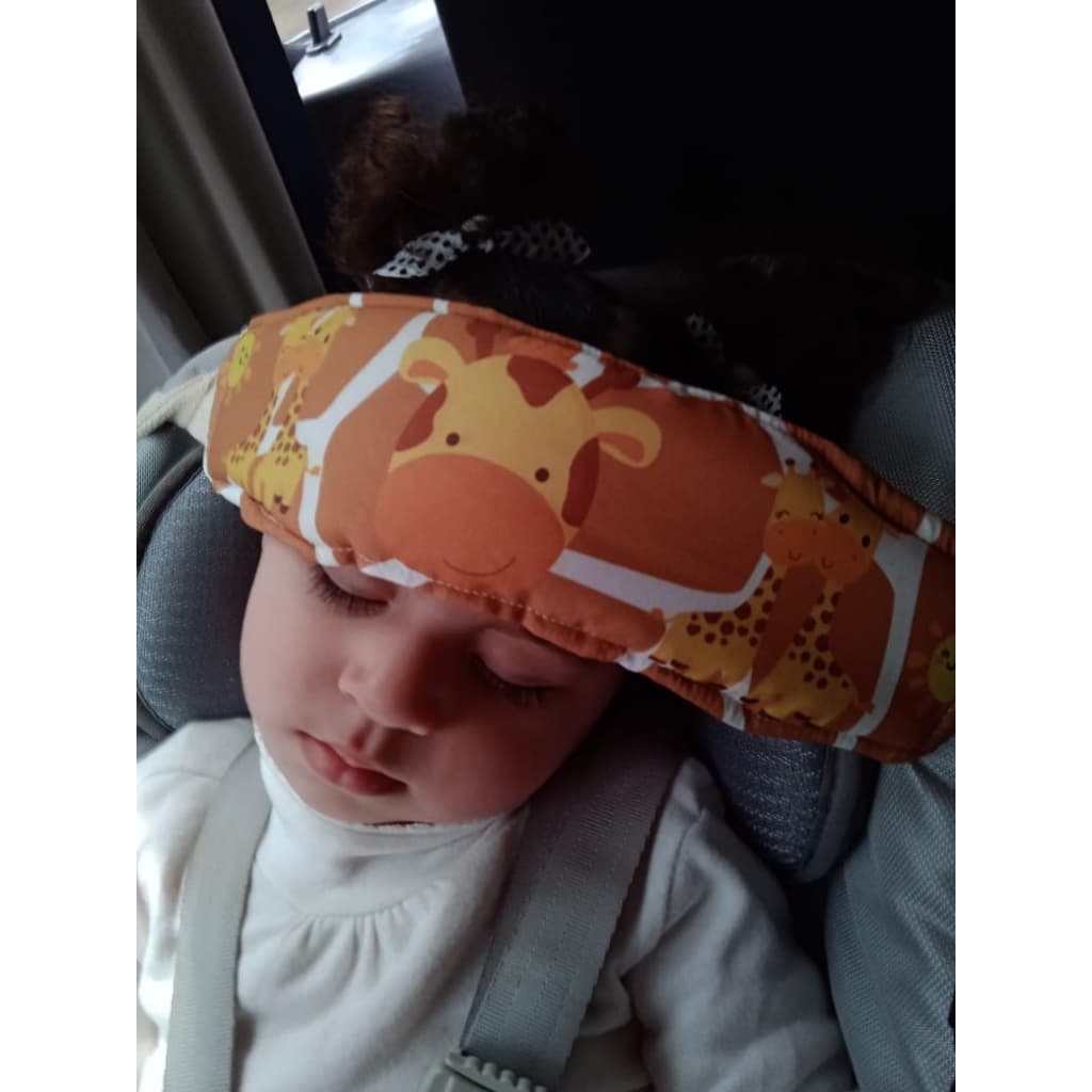 Faixa Apoio Suporte Cabeça Bebe Conforto Cadeirinha Carro + de 150 Estampas diferentes a sua escolha