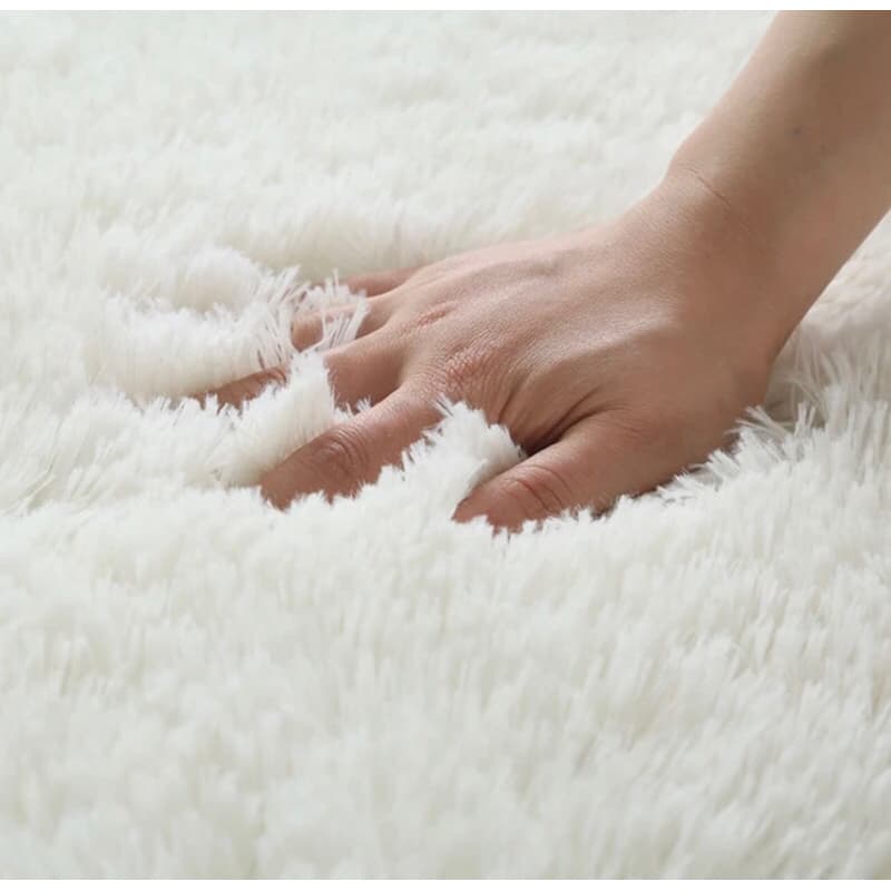 Tapete Peludo Para Quarto Menina Infantil 1,50 X 1,00 Shaggy