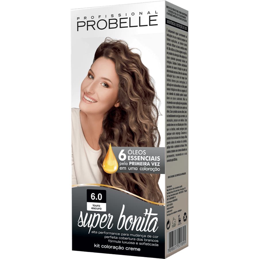 Coloração Super Bonita 6.0 - Louro Escuro Probelle