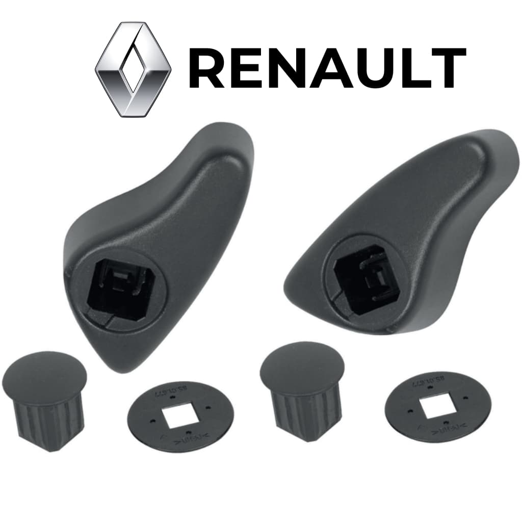 Kit da Alavanca Reclinadora Do Banco Lado Direito e Esquerdo Renault Clio e Kangoo