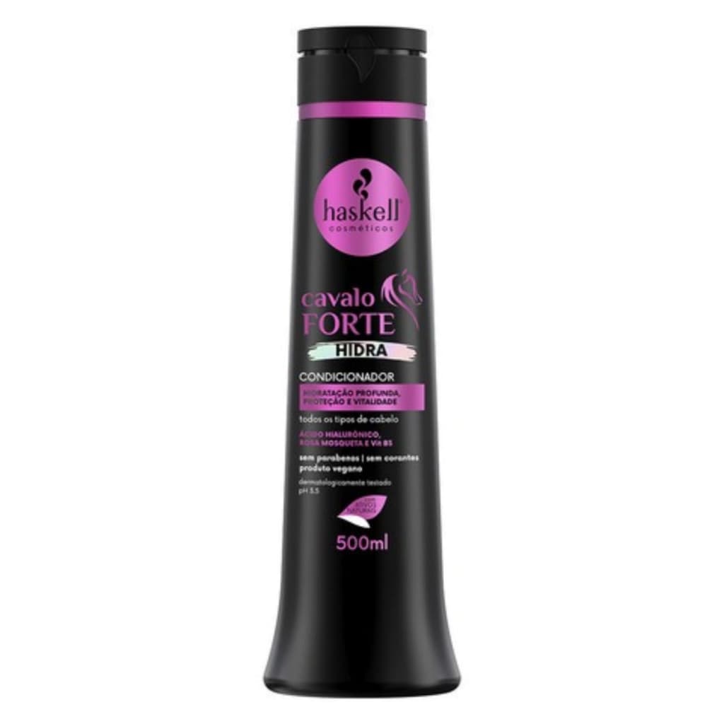 Condicionador Cavalo Forte Hidra Haskell 500ml - Hidratação Profunda