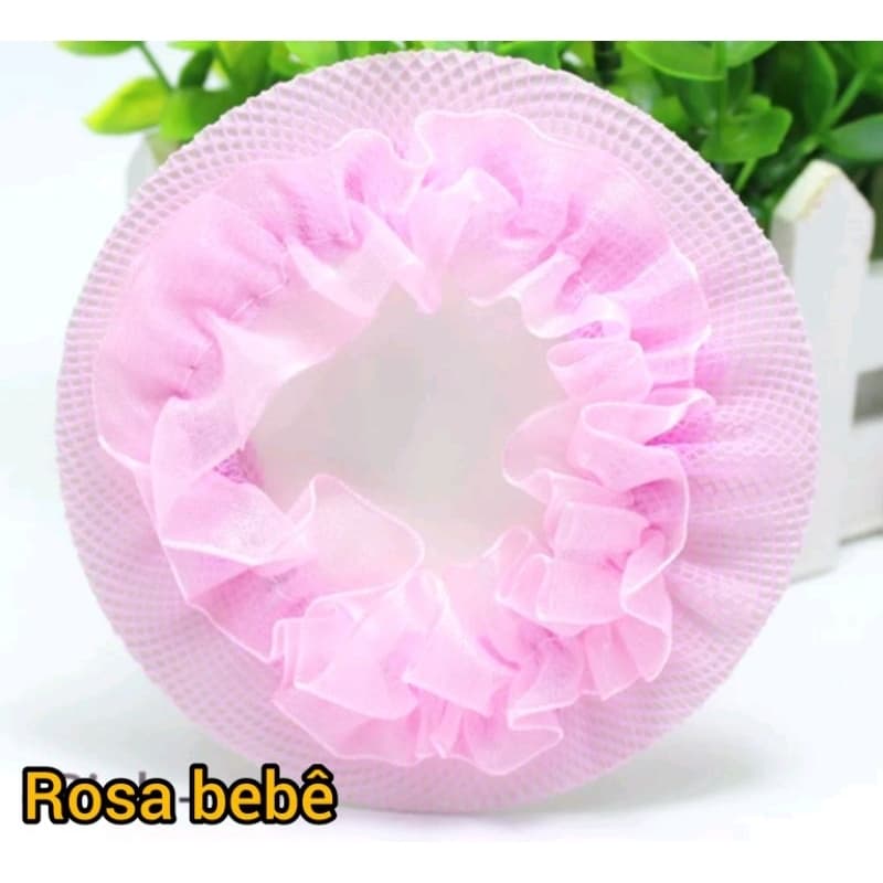 REDINHA PARA COQUE BALLETNAS CORES ROSA BEBÉ, PRETA, ROSA PINK