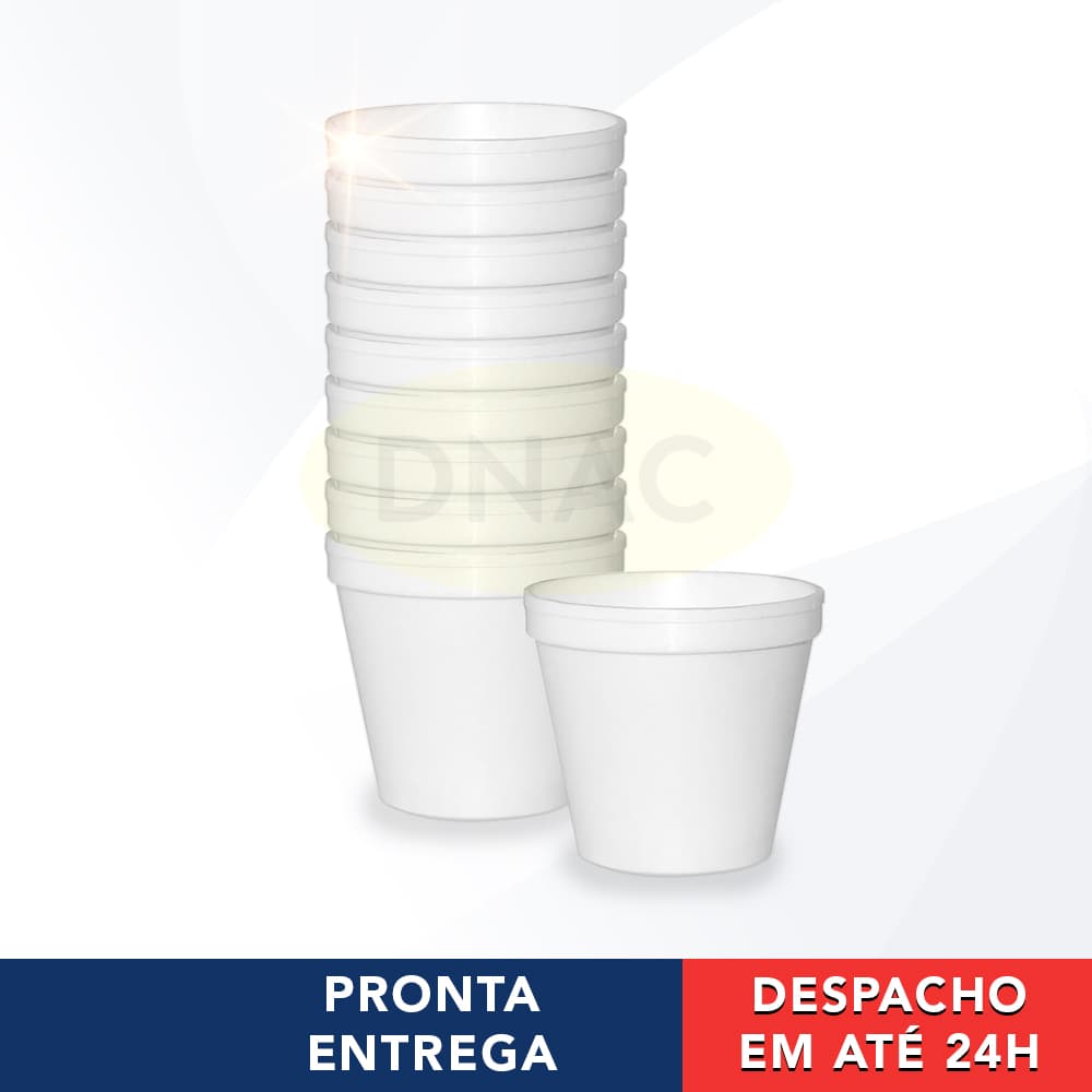 100 Copos Térmicos De Isopor Para Café 70ml Descartável - Ultra Copos