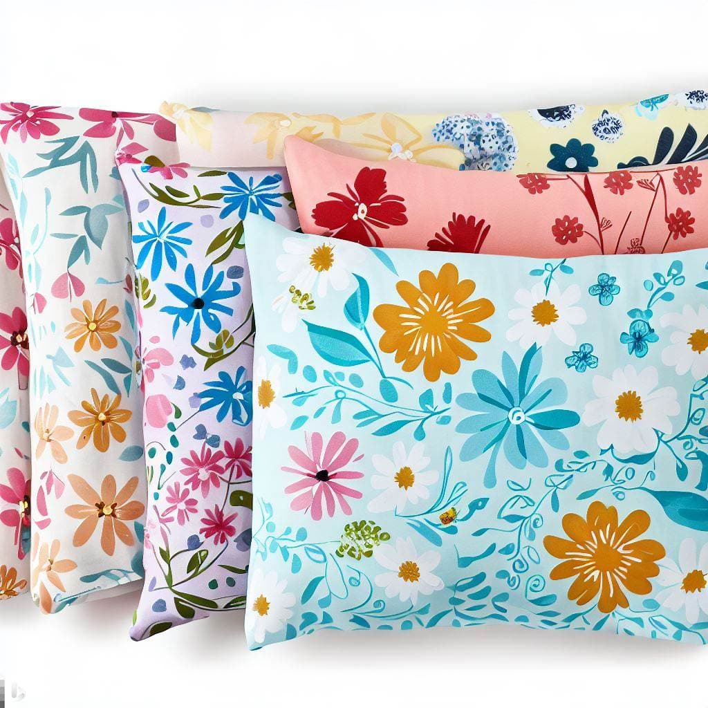 10 Fronhas 5 Pares  Estampadas 100% Algodão/Percal 50 X 70 CM 200 FIOS