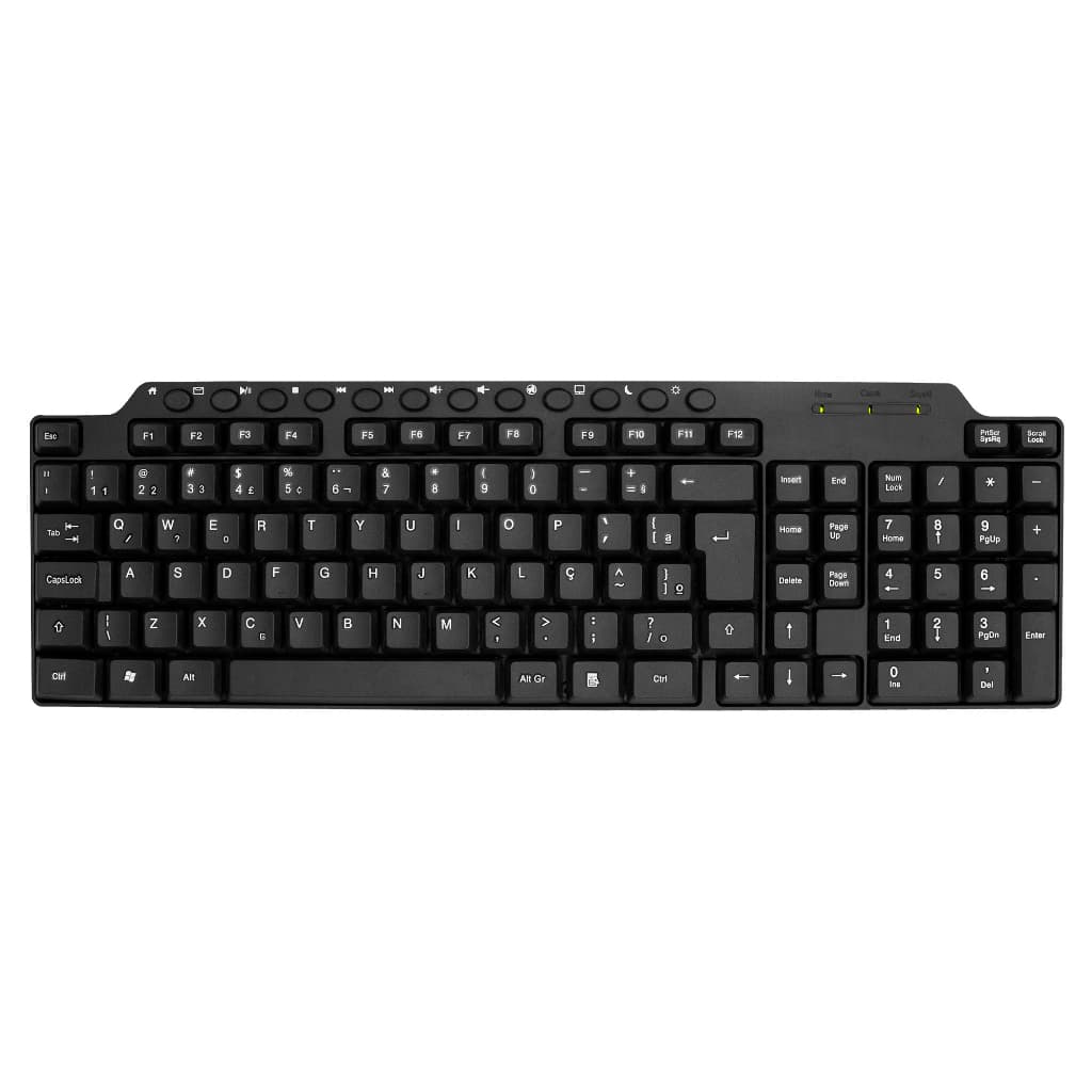 Teclado Multimídia STORM-Z Para Pc Computador