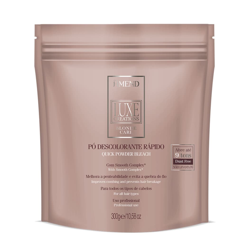 AMEND PÓ DESCOLORANTE LUXE CREATIONS BLONDE CARE 300G