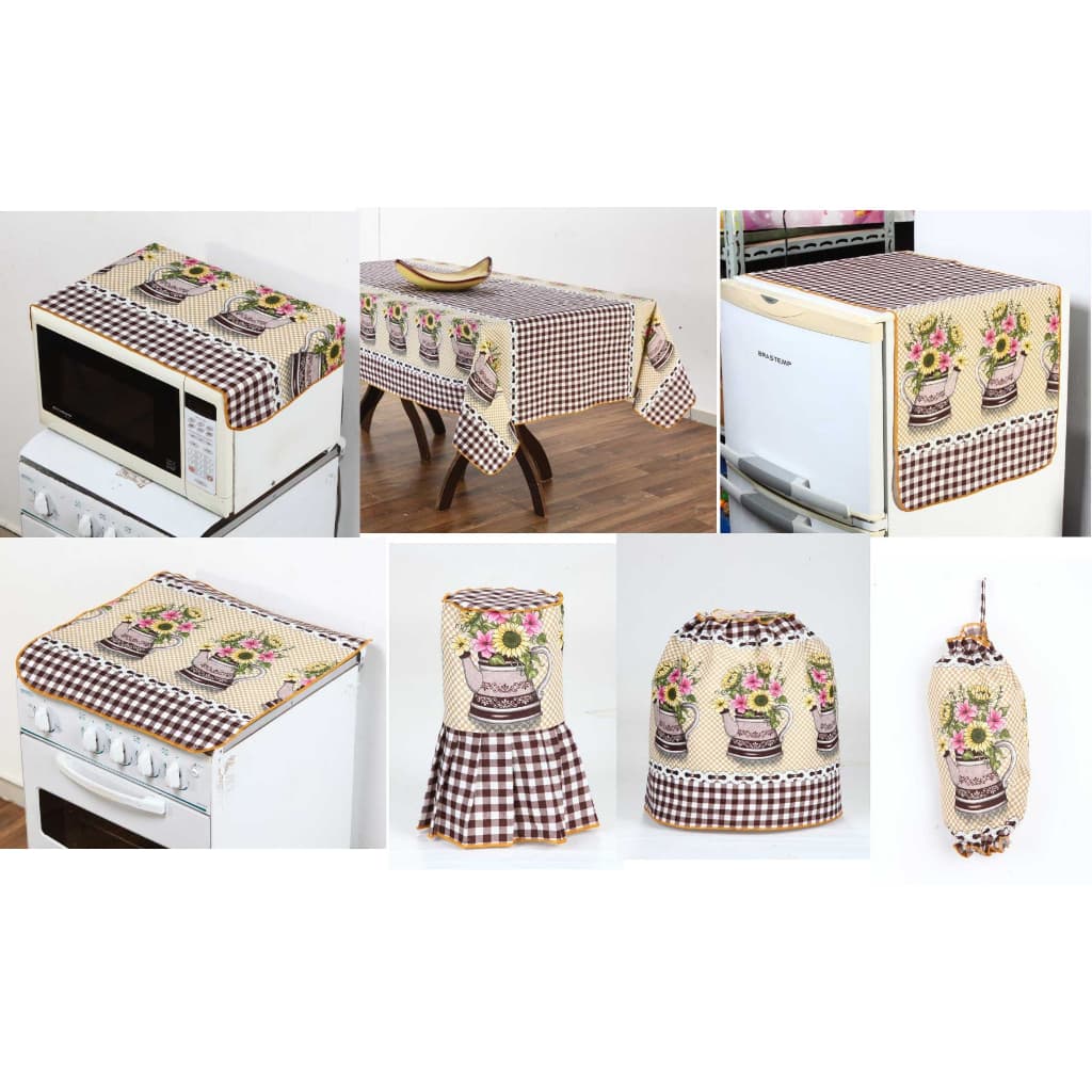JOGO DE COZINHA ESTAMPADO BULE ( MONTE SEU KIT)