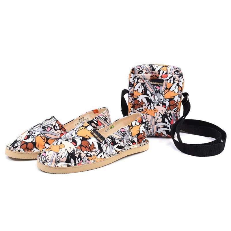 Kit Espadrille Sapatilha e Shouder Bag Bolsa Transversal LOONEY TUNES