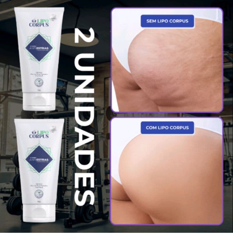 Lipo Corpus Creme Antiestrias