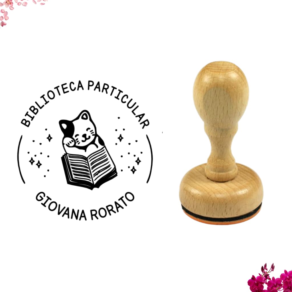 Carimbo para livro | Biblioteca | Acervo pessoal | Carimbo from the library | Carimbo Ex libris