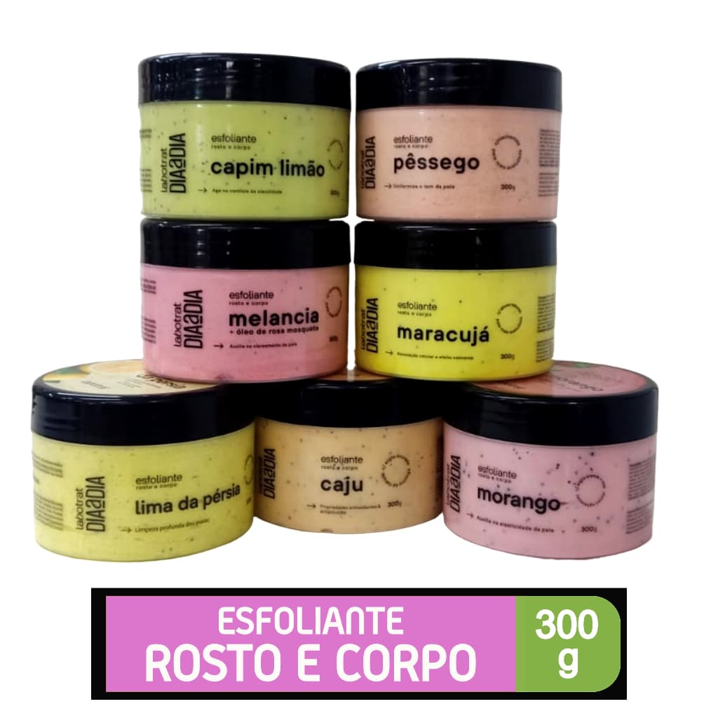 CREME ESFOLIANTE ROSTO E CORPO 300 G - LABOTRAT