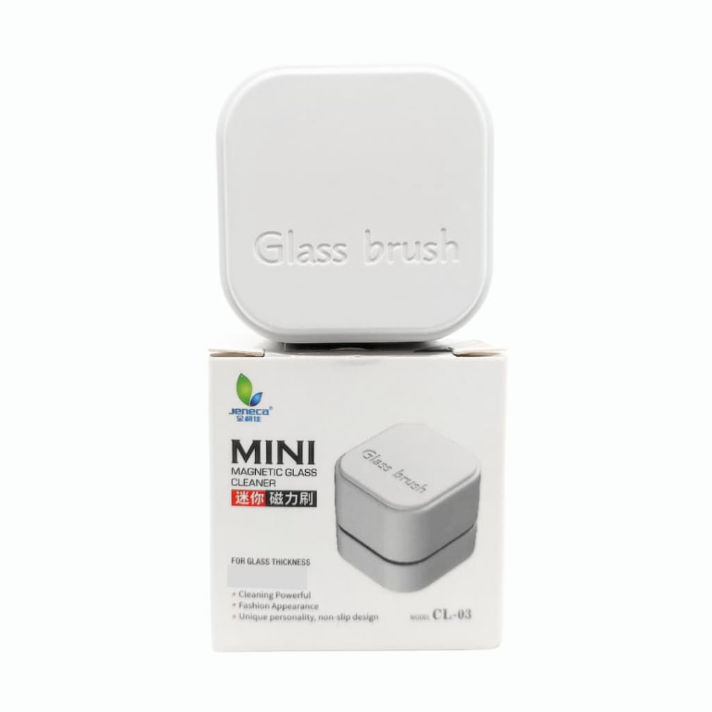 Limpador Magnetico Jeneca Mini Para Aquário de Vidro Até 6mm / 8mm / 10mm
