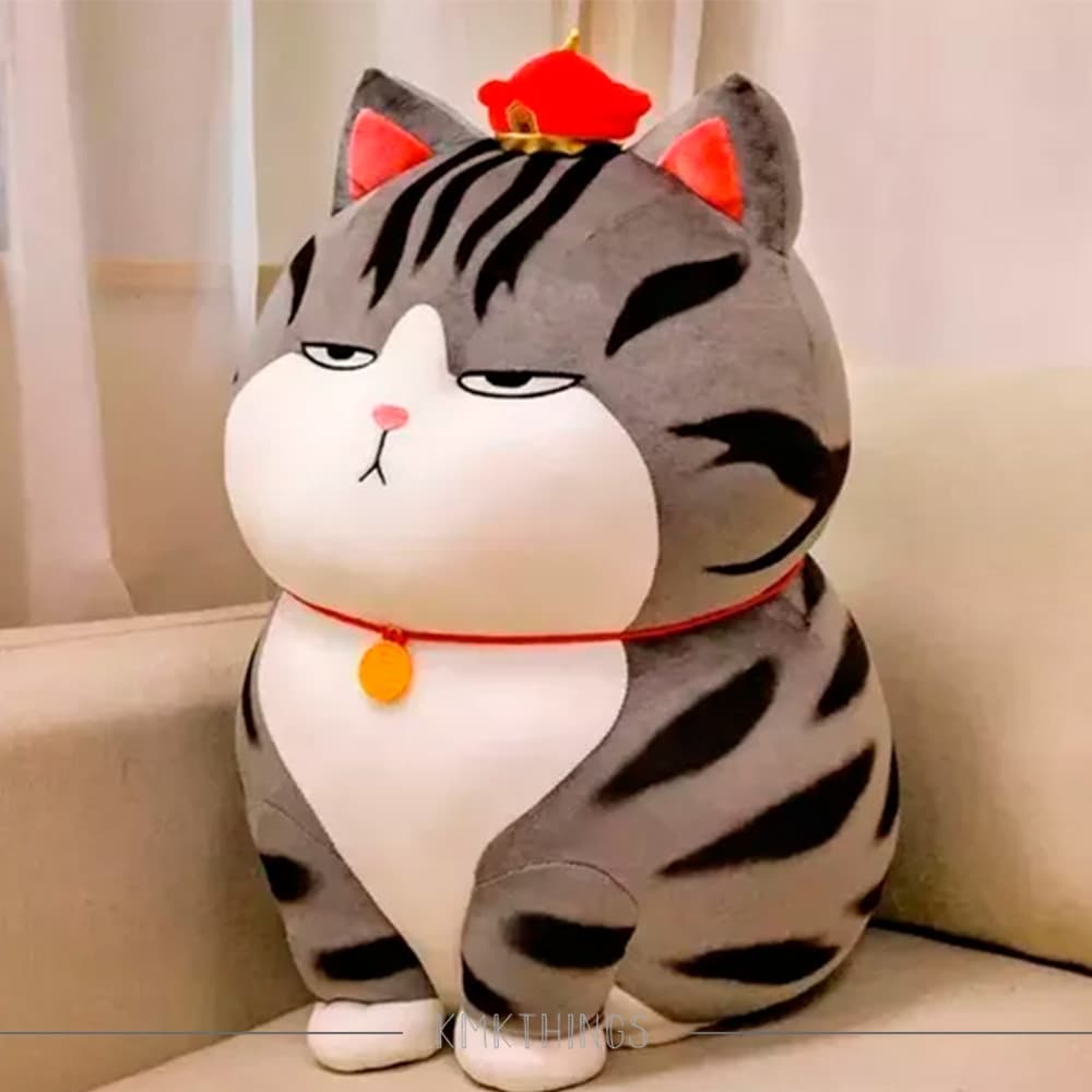 Brinquedo - Pelucia - Gato Imperador - Design Coreano