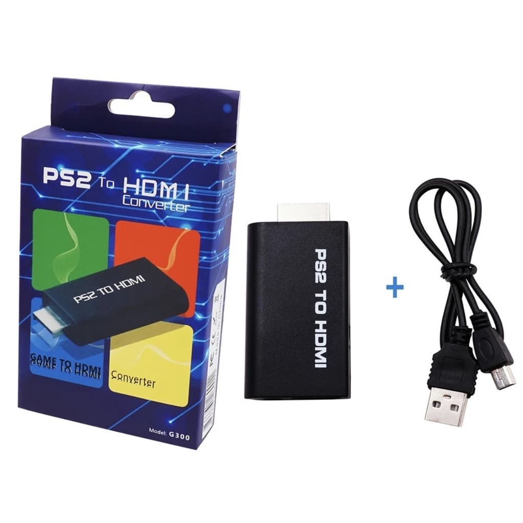 Adaptador Conversor Ps2 Para Hdmi 720/1080p Video Game