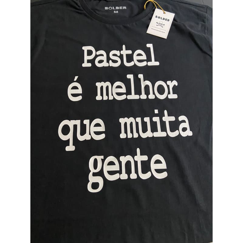 Camiseta Pastel é melhor que muita gente masculina / feminina