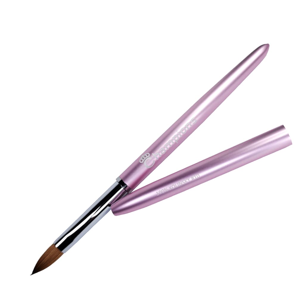 PINCEL PARA ACRILICO CHAMPIONS BASIC #10 ROSA BEBE