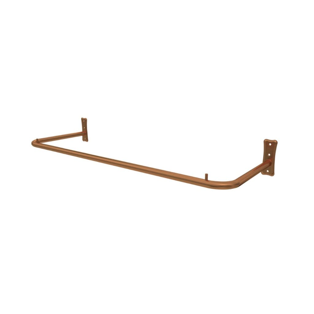 Arara para Roupas de Parede 1,20m Rose Gold